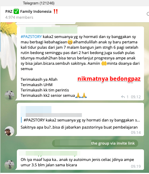 terapi bedong paz al kasaw meninggal penipuan bisa tidur pulas bedong paz autoimun