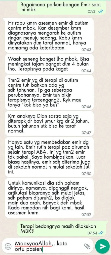 pengobatan autis tradisional terapi autis metode aba klaten nimade suartini 2