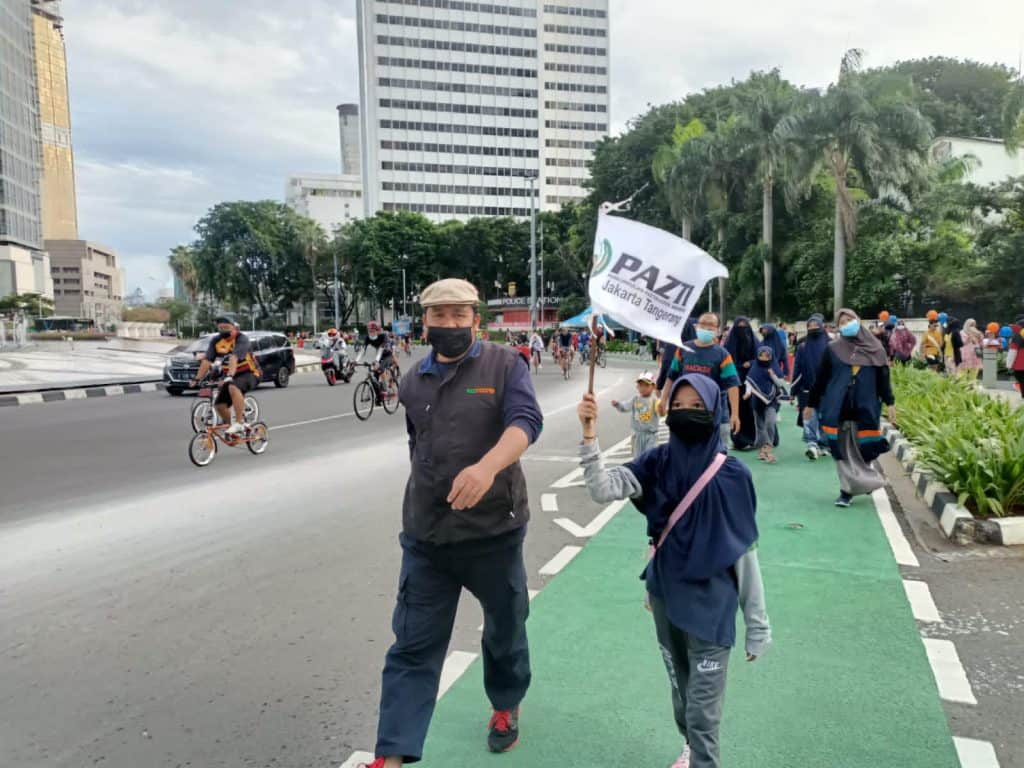 japaz jalan sehat ala paz paztrooper jakarta