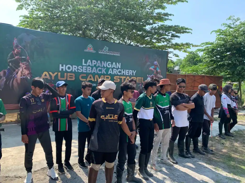 lapangan latihan berkuda memanah horseback archery terdekat ayub camp