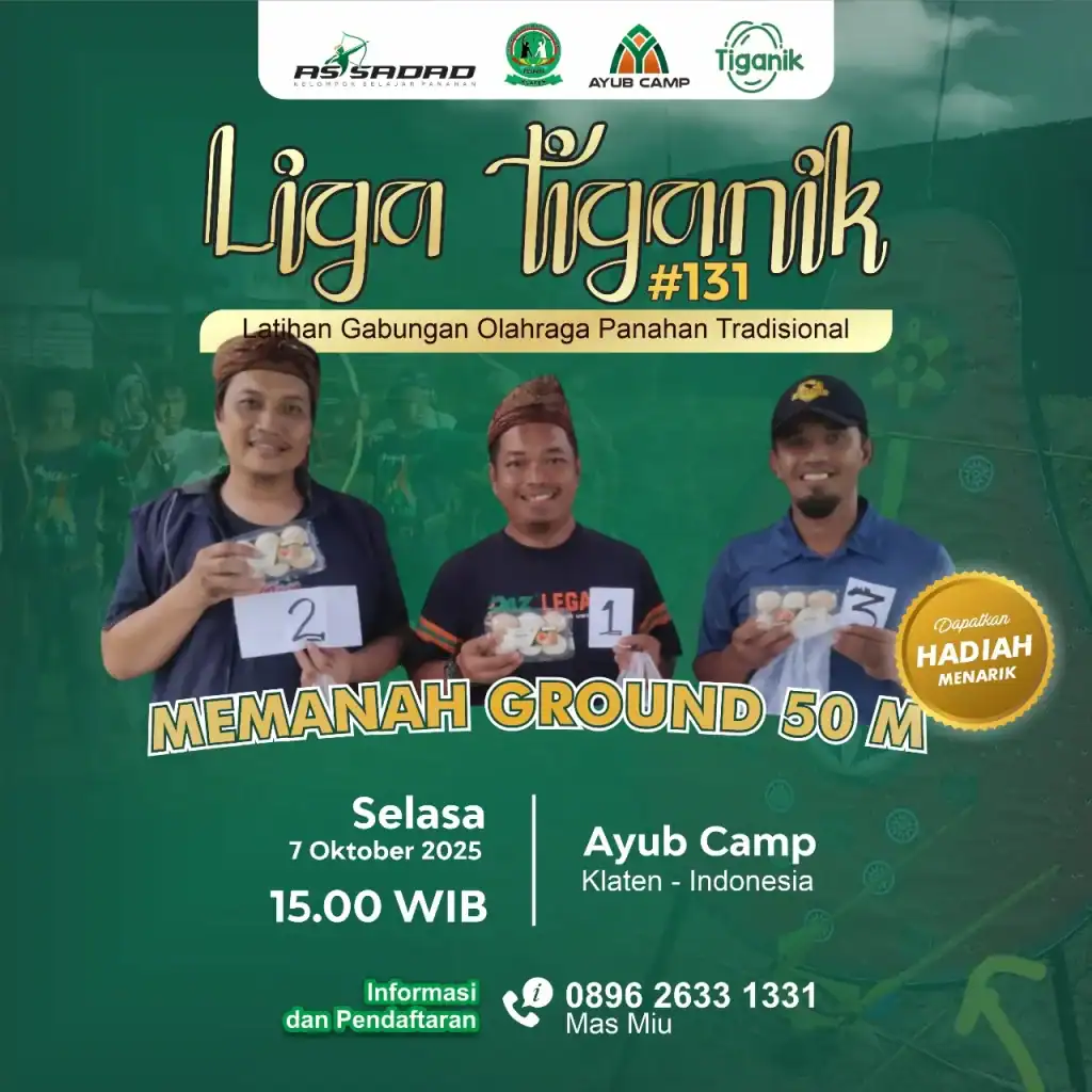 liga tiganik ayub camp lomba memanah les memanah panahan ayub camp