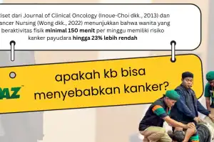 apakah kb bisa menyebabkan kanker