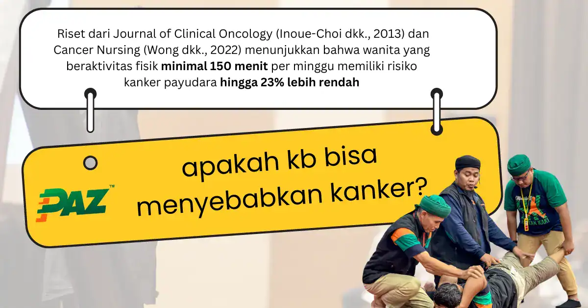apakah kb bisa menyebabkan kanker