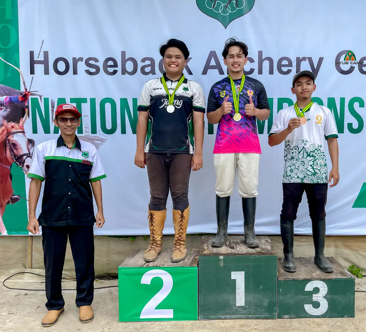 lomba memanah berkuda Komisi Horseback Archery PORDASI Jawa Tengah