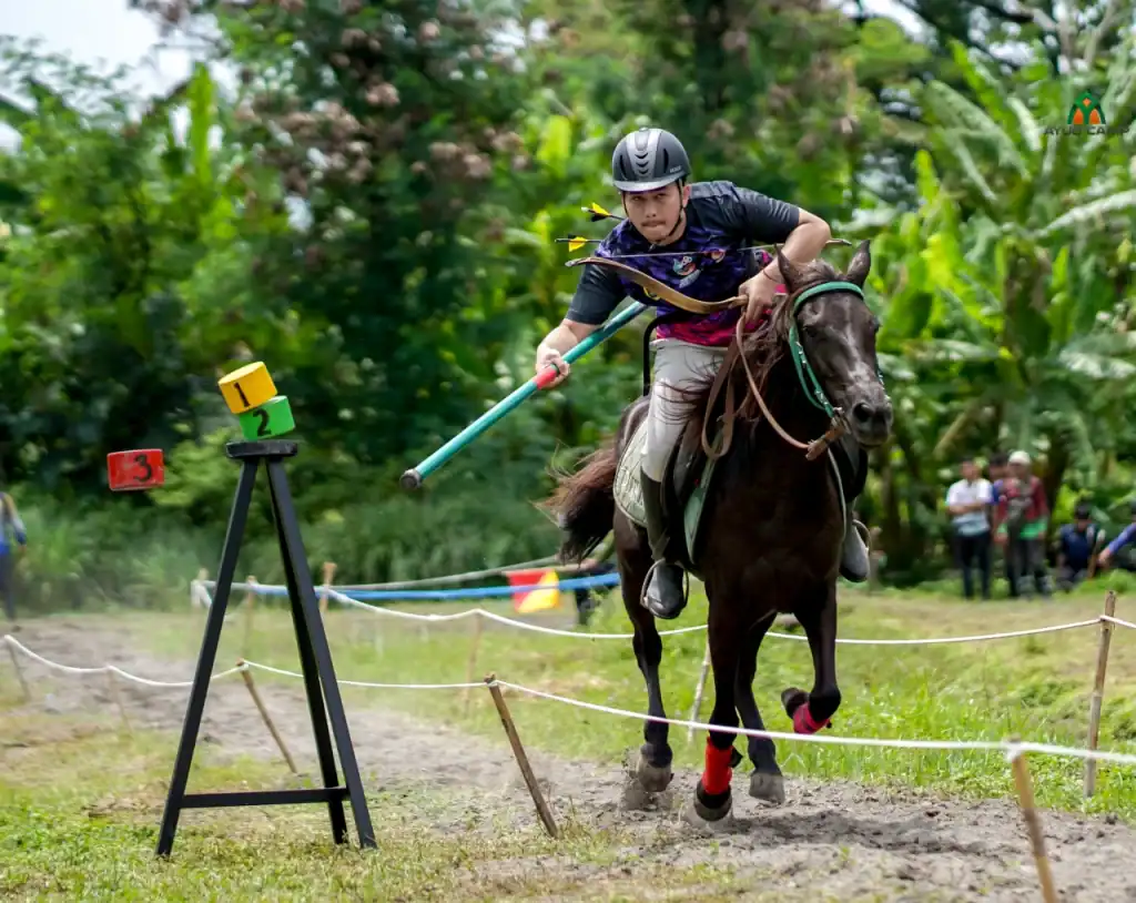 lomba memanah berkuda kejurnas pordasi seleksi atlet berkuda memanah pordasi